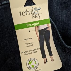 Terra and Sky women's size 18W jeans